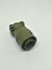 MS3116-12-10P 10 Pinli Erkek Askeri Konnektör