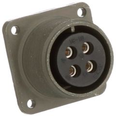 CA3106-14S-2S 4 Pinli Dişi Askeri Konnektör