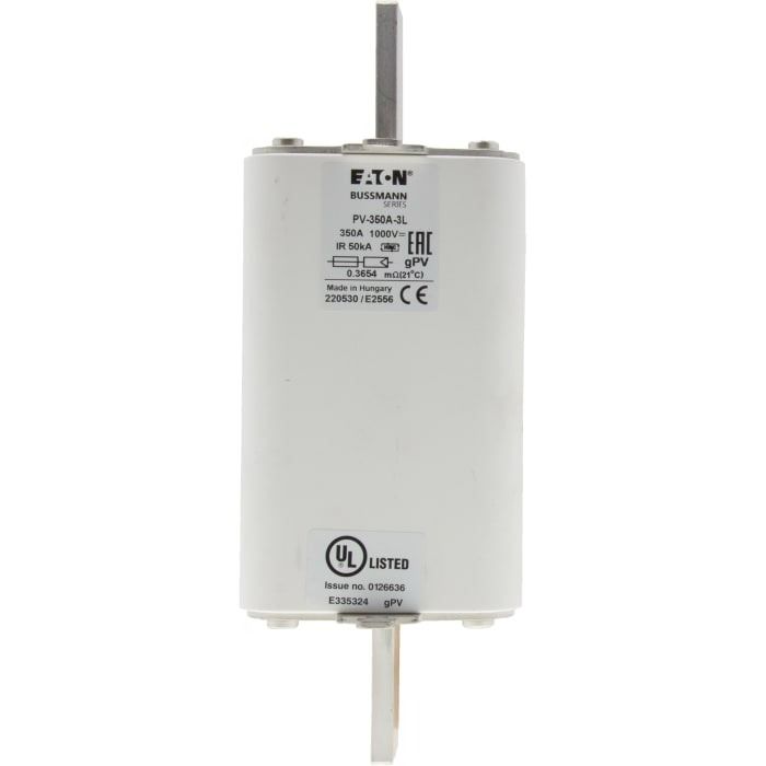 Eaton 350A Tag Fuse, 217 x 82 x 94mm, 1kV, 205mm