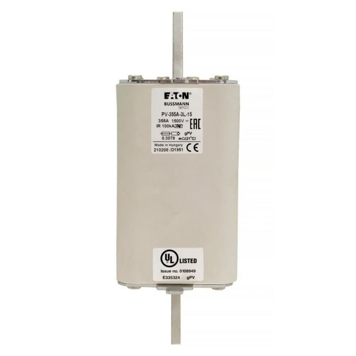 Eaton BSF-355G-3XL15 Sigorta 355A Tag Fuse, 3L, 1.5kV, 205mm