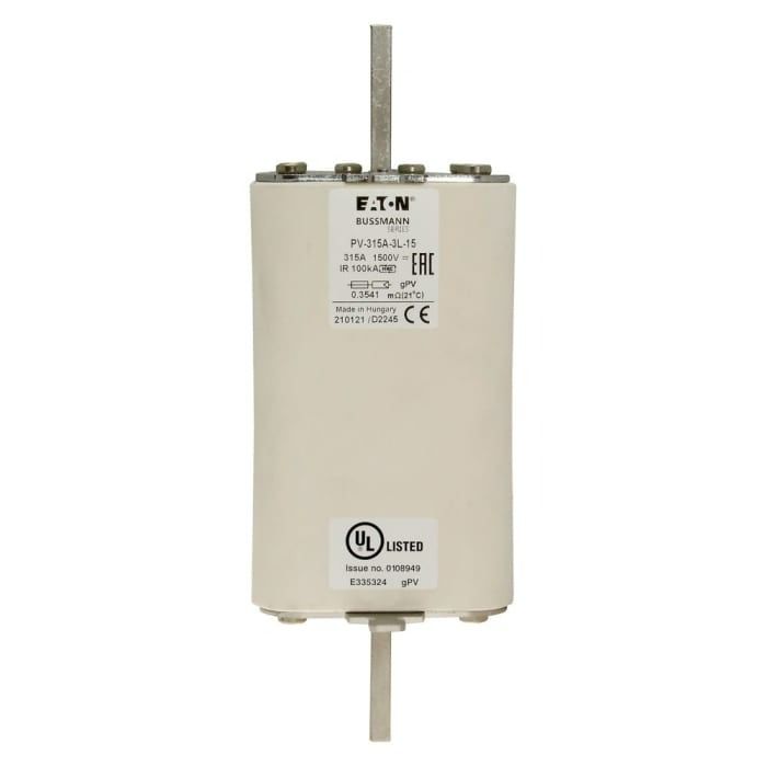 Eaton PV-600A-3L Sigorta 600A Tag Fuse, 205 x 75 x 75mm, 1kV, 205mm