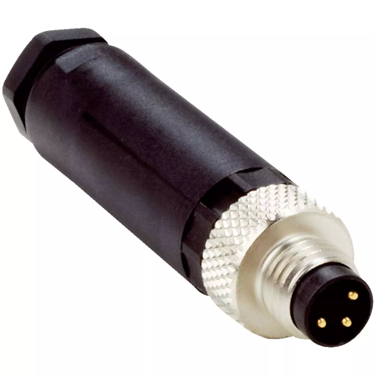 M8-M03T ,M8 3 Pin Erkek Düz Konnektör