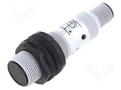 PR18TS-TM10ATO-E2 M18 Karşılıklı M12 Konnektörlü 10 mt Alg. NO Çıkış AC İki Kablolu Plastik Gövdeli Fotosel (ALICI)
