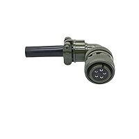MS3108-16S-8S 5 Pinli 90 Derece Dişi Askeri Tip Konnektör