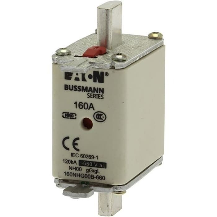 Eaton 125NHG1B-690 Cooper Bussmann 125A NH Bıçaklı Sigorta 1, gG