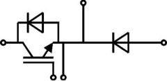 Semikron SKM100GAR12F4 IGBT Transistor Module, 100 A 1200 V