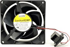 Sanyo Denki 9WF0924S2041/ A90L-0001-0598#B  Soğutma Fanı - 92x92x32mm 24V DC Fanuc A90L-0001-0598#B Uyumlu Endüstriyel Fan