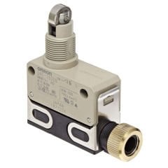 Omron - D4E-1B20N Limit anahtarı, ince contalı, vidalı terminal, genel amaçlı, çapraz makaralı piston